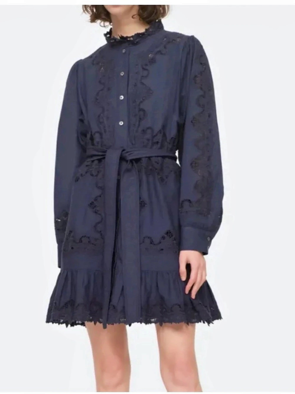 Sea New York Anita Mini Dress Blue